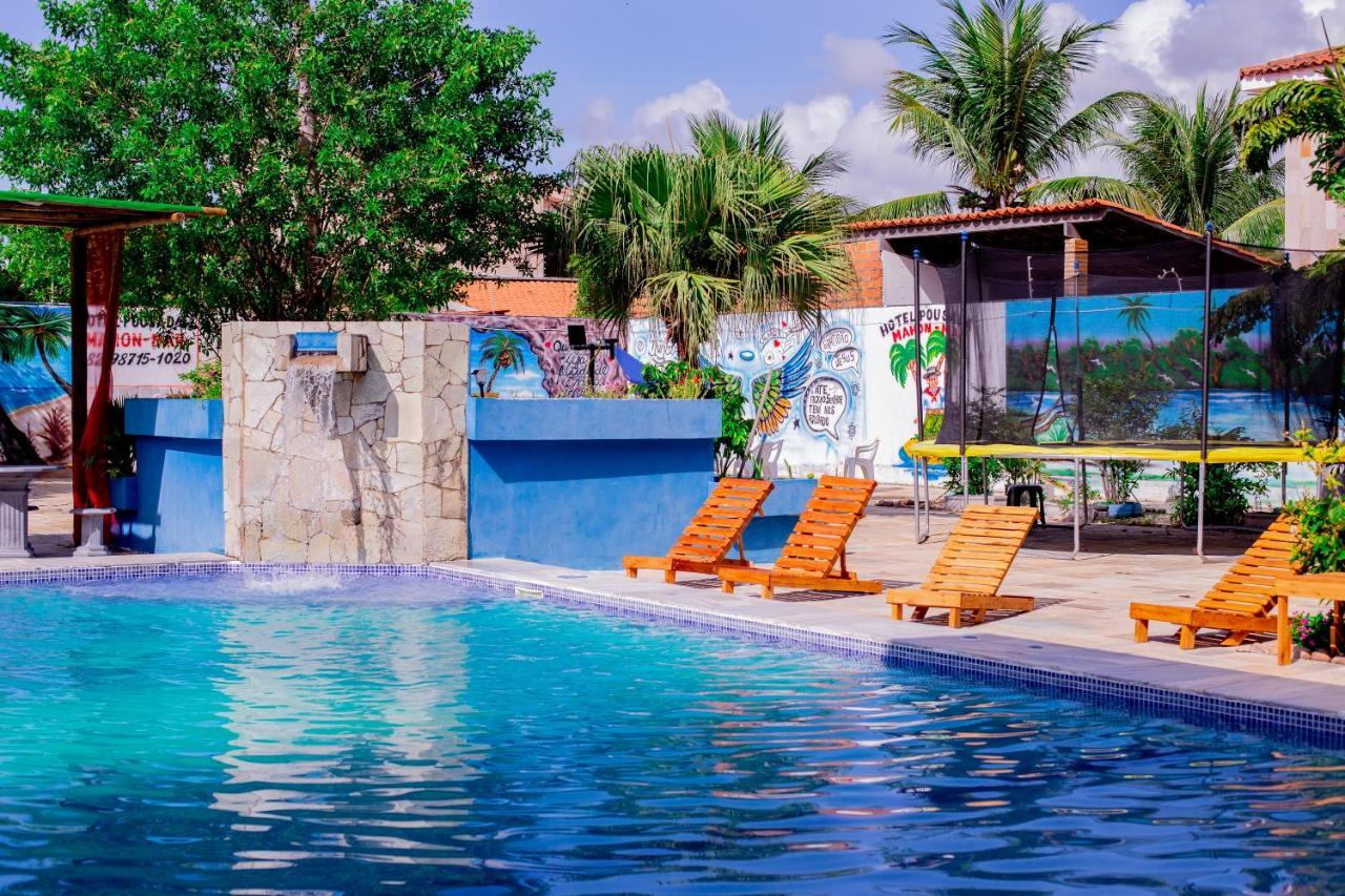 Hotel Pousada Mahon Mar Praia do Frances Esterno foto